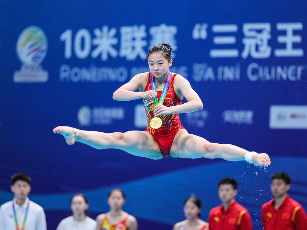 无敌风采！中国跳水队横扫世界杯总决赛9金，陈芋汐加冕三冠王