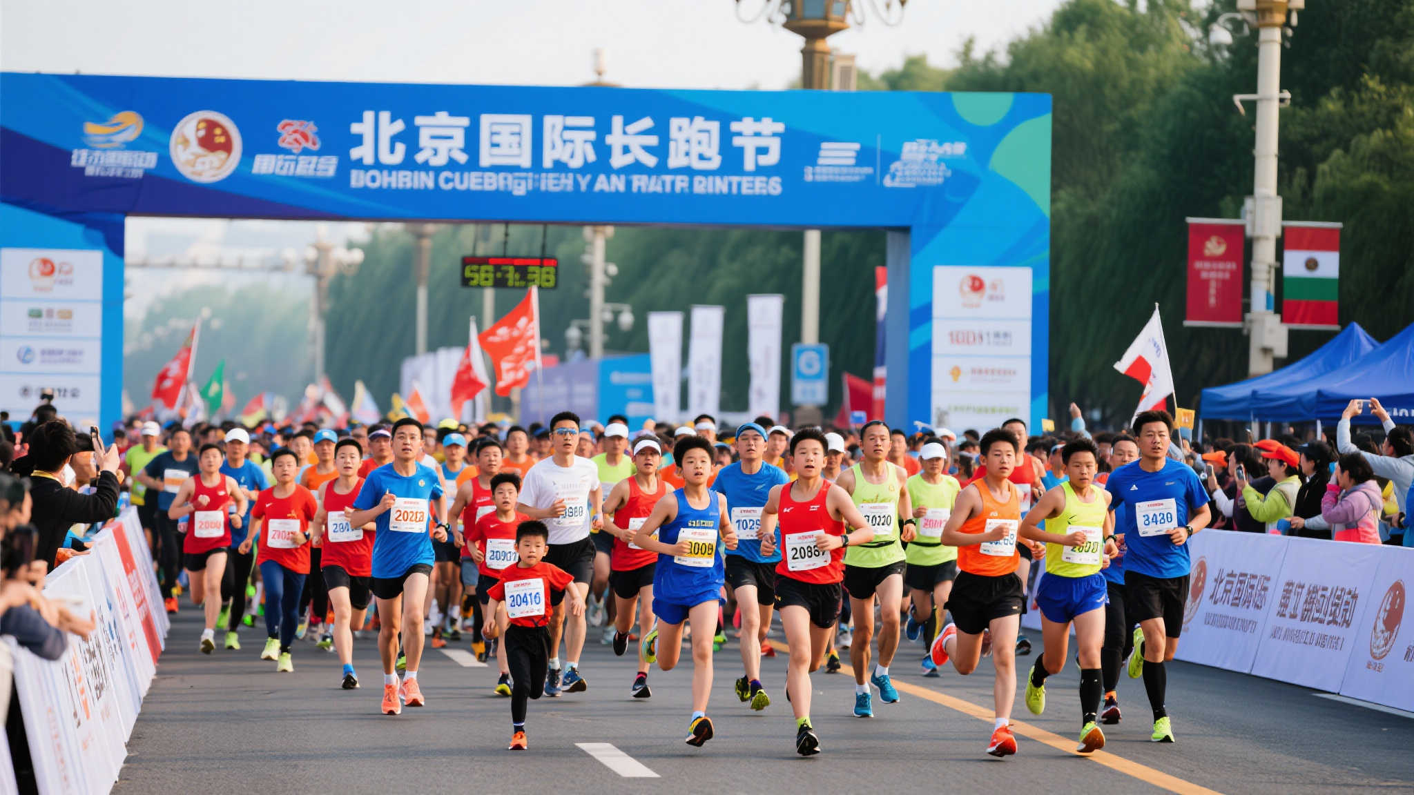 全民同步:绘制健身新篇章 以北京市为例,该市已经连续多年举办“北京国际长跑节